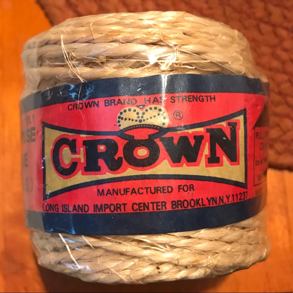 Crown Sisal Strong Twine All Purpose 150FT 2PLY